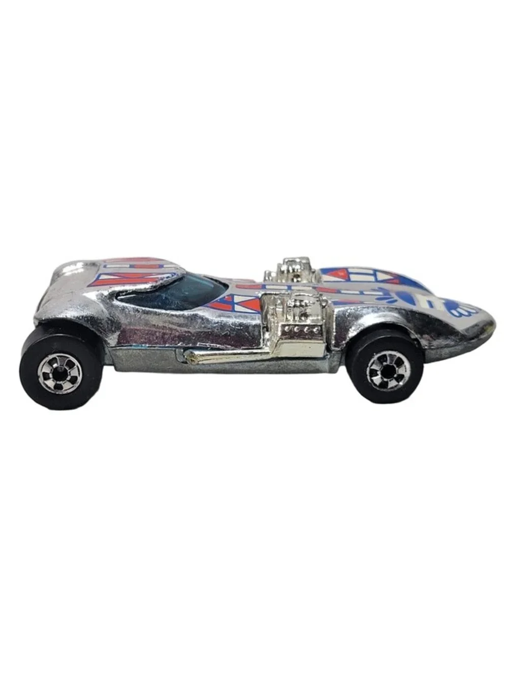 Vintage 1977 Hot Wheels Super Chromes Twin Mill ll Hong Kong Loose